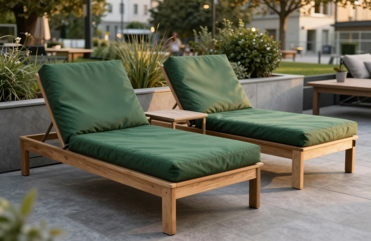 Überzug Gartenlounge massgeschneidert – Sitzpolster mit wasserdichtem Outdoor-Bezug